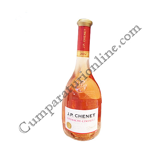 Vin rose J. P. Chenet Grenache-Cinsault demisec 0,75l. Franta