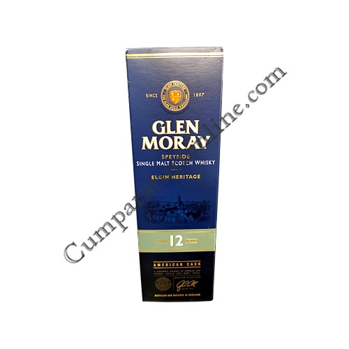 Scotch Whisky Glen Moray 12 ani Single Malt 40% 0.7l. cutie