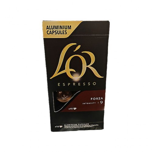 Cafea L'or Espresso Forza 10 capsule Cafea L'or Espresso Forza 10 capsule