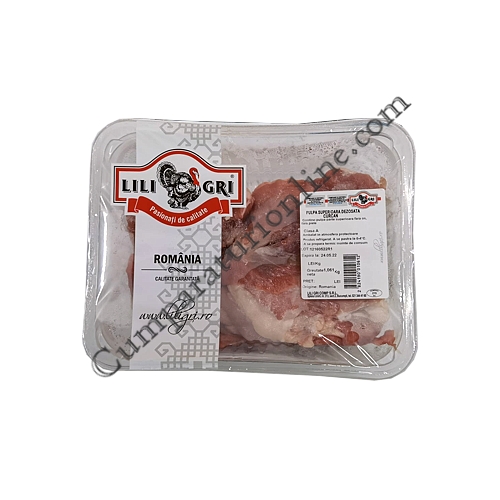 Pulpa superioara dezosata curcan Liligri pret/kg.