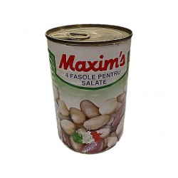4 fasole pentru salate Maxim`s 400 gr.