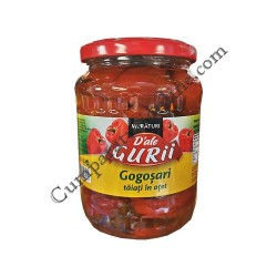 Gogosari taiati in otet D'ale gurii 680 gr.