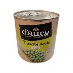 Mazare verde fina D'aucy conserva 400 gr.