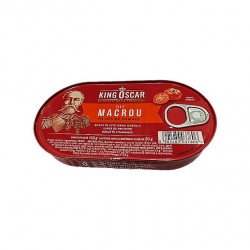 Macrou in sos tomat King Oscar 170 gr.