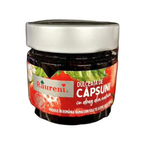 Dulceata de capsuni Raureni 270 gr.