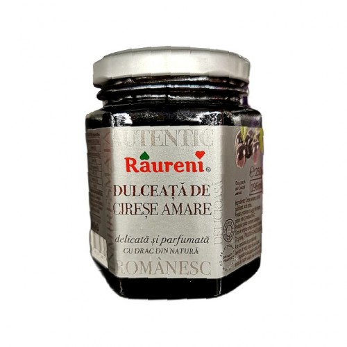 Dulceata de cirese amare Raureni 250 gr.