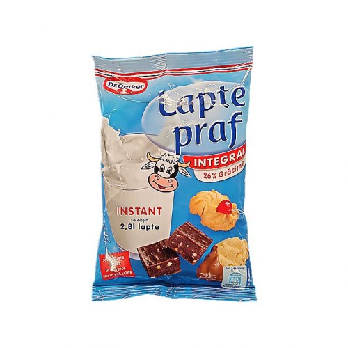 Lapte praf integral Dr. Oetker 26% 380 gr.