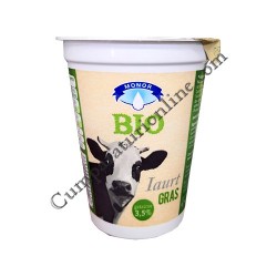 Iaurt gras Bio 3,5% Monor 400 gr.