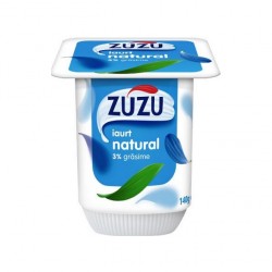 Iaurt natural Zuzu 3% grasime 140gr.