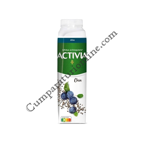 Iaurt de baut chia si afine Activia Danone 320 gr.