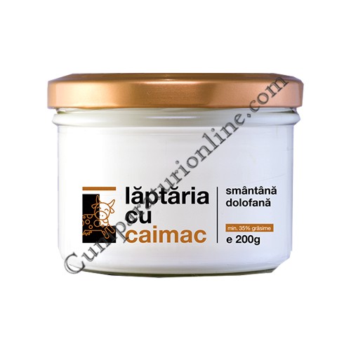 Smantana dolofana 35% Laptaria cu caimac 190 gr.