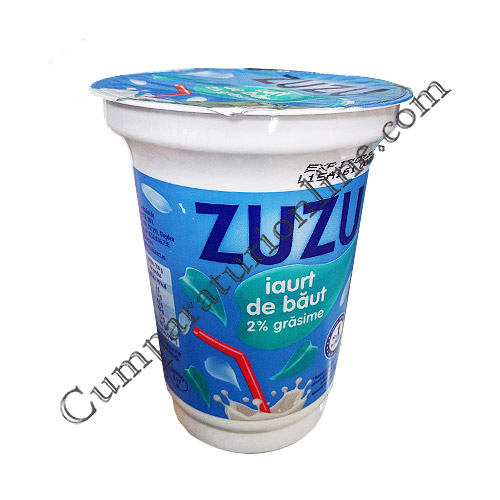 Cumpara online Iaurt de baut Zuzu 2% grasime 350gr. din casa de comenzi CumparaturiOnline.com Bucuresti Iaurt de baut Zuzu 2% grasime 350gr.