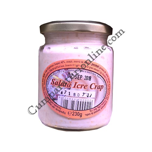 Salata icre de crap Delta 230 gr.