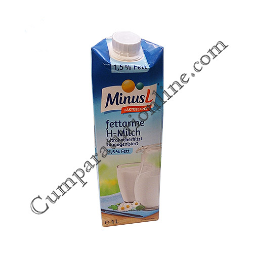 Lapte fara lactoza Omira 1,5 grasime 1l.