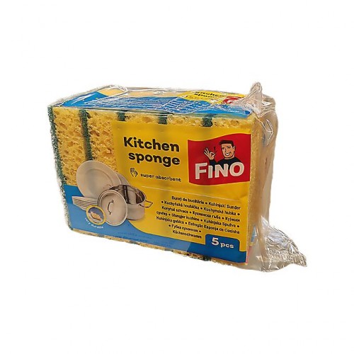 Cumpara online Bureti de vase Fino set 5buc. din casa de comenzi CumparaturiOnline.com Bucuresti Bureti de vase Fino set 5buc.