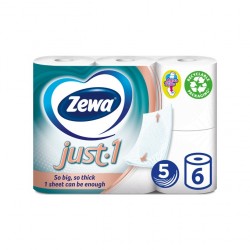 Hartie igienica Zewa Just 1 5 str. 6 role