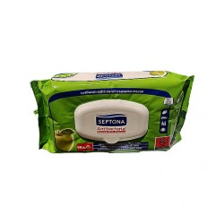 Servetele umede antibacteriene Septona 60 buc. mar verde