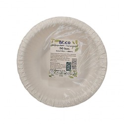 Boluri biodegradabile 19 cm 48 cl. Bioco 50 buc.