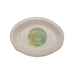 Farfurii BIO ovale 26x19 cm Endless 8 buc/set
