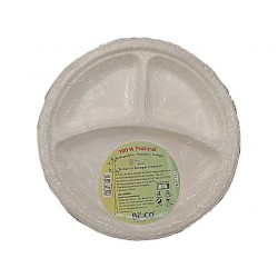 Farfurii tricompartimentate BIO 26 cm Endless 8 buc./set