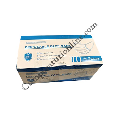 Masca fata 3 str. 50 buc./cut.