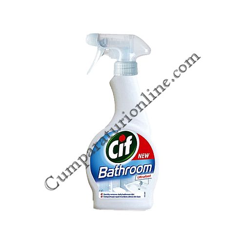 Detergent lichid Cif bathroom spray 500 ml.