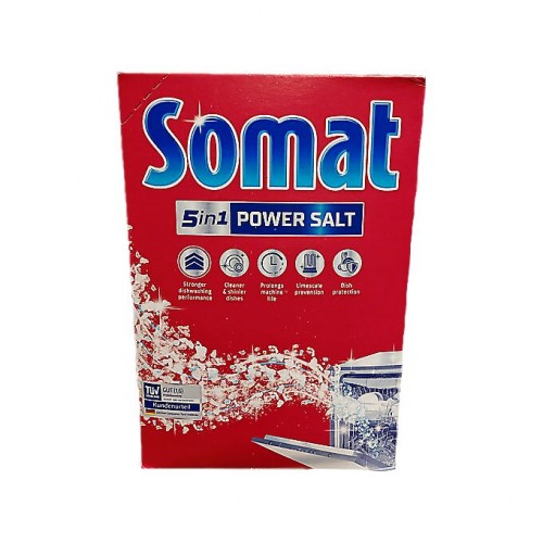 Cumpara online Sare dedurizanta Somat 1,5 kg. din casa de comenzi CumparaturiOnline.com Bucuresti Sare dedurizanta Somat 1,5 kg.