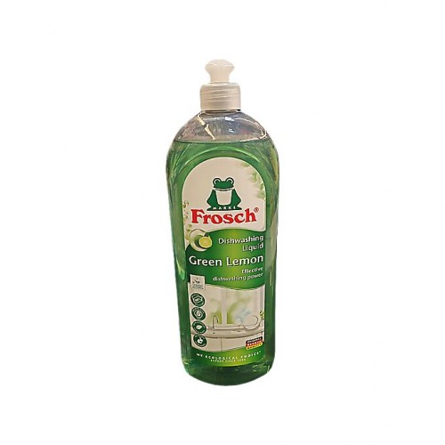 Detergent de vase ecologic Frosch Green Lemon 750 ml. Detergent de vase ecologic Frosch Green Lemon 750 ml.