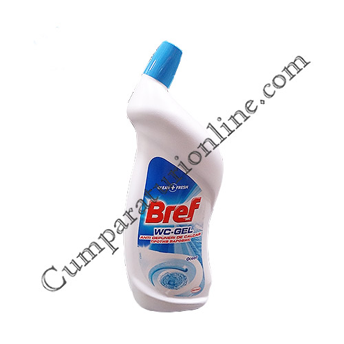 Cumpara online Gel anti calcar Bref WC ocean 700 ml. din casa de comenzi CumparaturiOnline.com Bucuresti Gel anti calcar Bref WC ocean 700 ml.