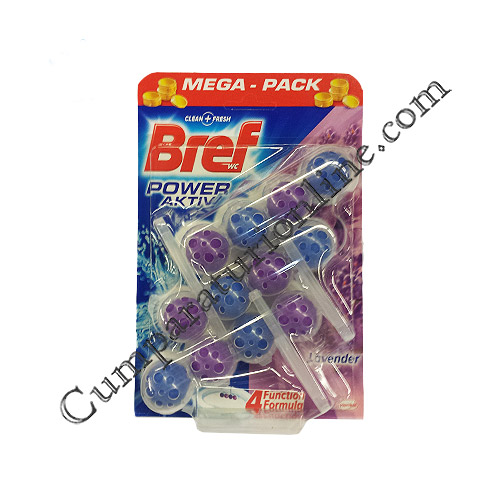 Cumpara online Odorizant WC Bref Power Aktiv Lavanda 3x50 gr. din casa de comenzi CumparaturiOnline.com Bucuresti Odorizant WC Bref Power Aktiv Lavanda 3x50 gr.